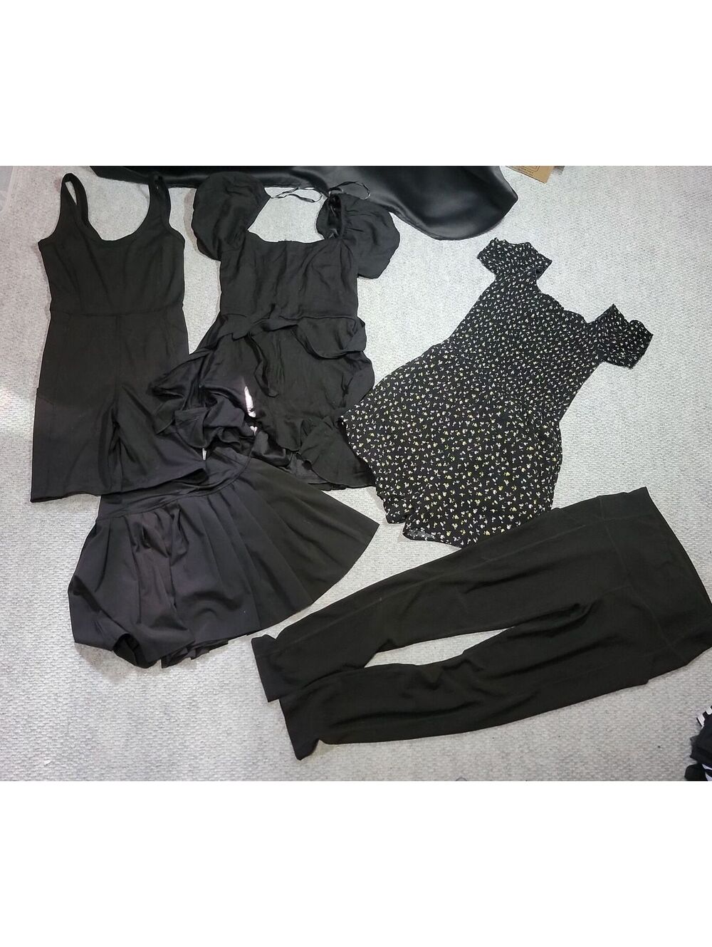 Black clothes for girls lot